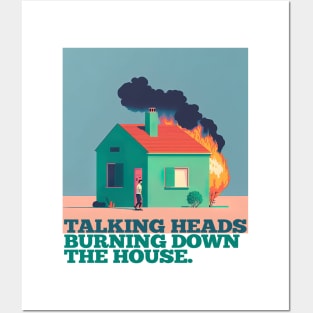 Talking Heads ••• Original 80s Style Fan Artwork Posters and Art